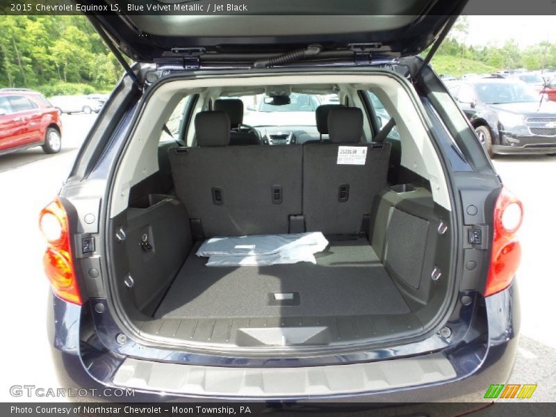 Blue Velvet Metallic / Jet Black 2015 Chevrolet Equinox LS