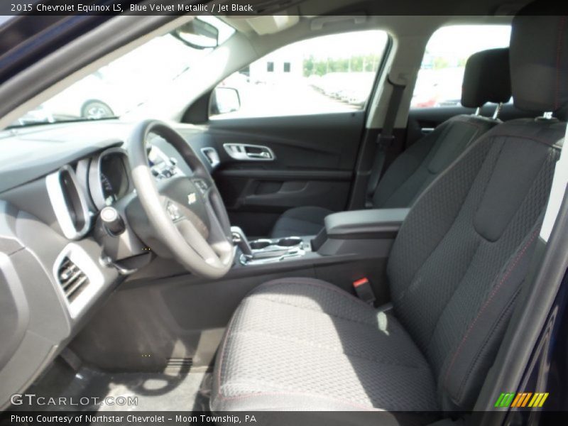 Blue Velvet Metallic / Jet Black 2015 Chevrolet Equinox LS