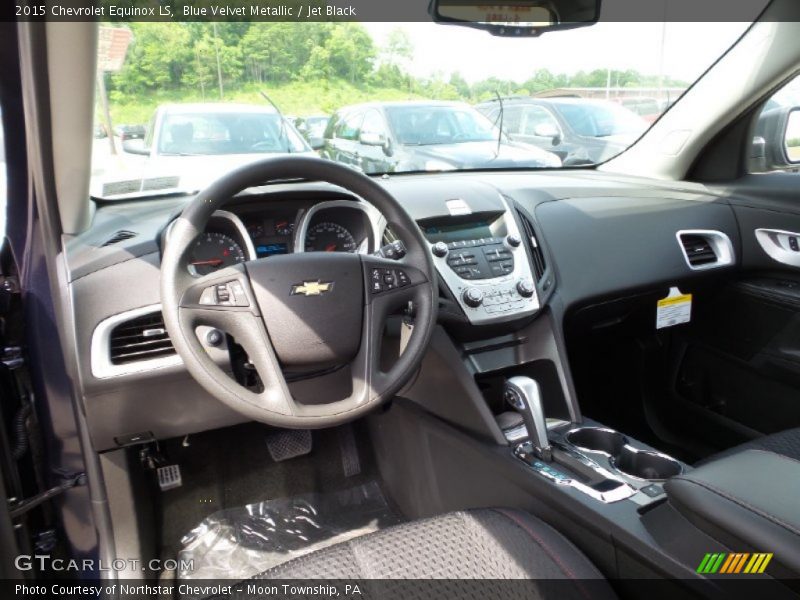 Blue Velvet Metallic / Jet Black 2015 Chevrolet Equinox LS