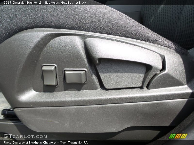 Blue Velvet Metallic / Jet Black 2015 Chevrolet Equinox LS