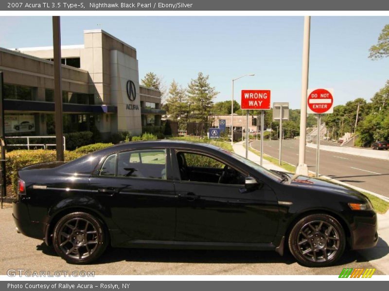 Nighthawk Black Pearl / Ebony/Silver 2007 Acura TL 3.5 Type-S