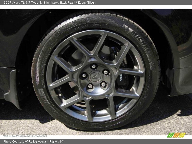 Nighthawk Black Pearl / Ebony/Silver 2007 Acura TL 3.5 Type-S