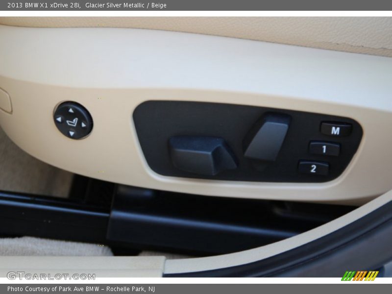 Glacier Silver Metallic / Beige 2013 BMW X1 xDrive 28i