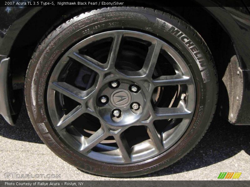Nighthawk Black Pearl / Ebony/Silver 2007 Acura TL 3.5 Type-S