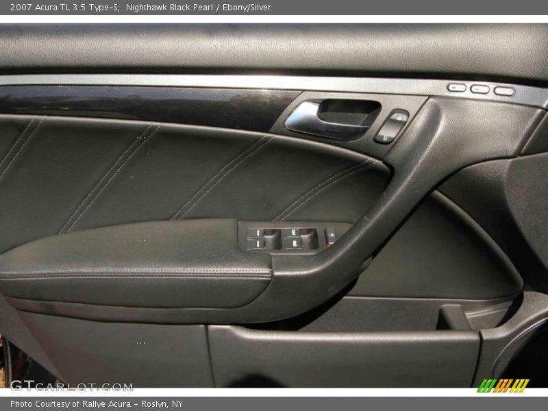 Nighthawk Black Pearl / Ebony/Silver 2007 Acura TL 3.5 Type-S