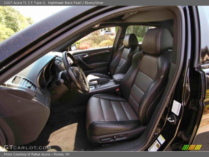 Nighthawk Black Pearl / Ebony/Silver 2007 Acura TL 3.5 Type-S