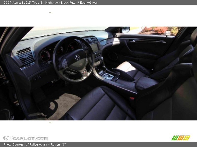Nighthawk Black Pearl / Ebony/Silver 2007 Acura TL 3.5 Type-S