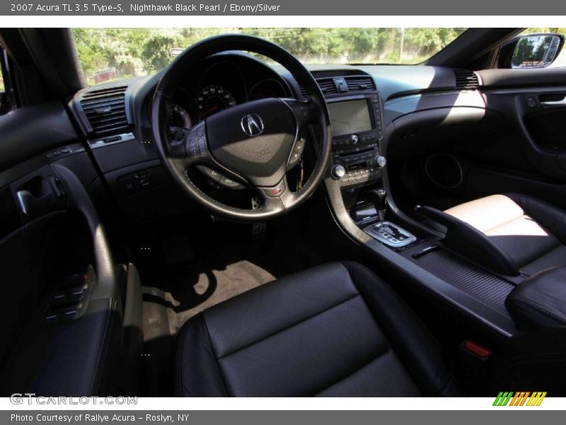 Nighthawk Black Pearl / Ebony/Silver 2007 Acura TL 3.5 Type-S