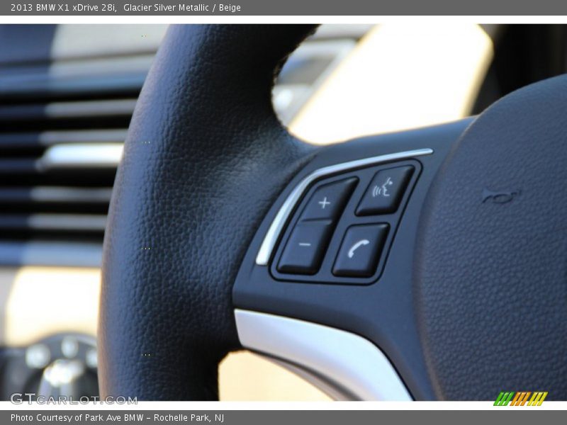 Glacier Silver Metallic / Beige 2013 BMW X1 xDrive 28i