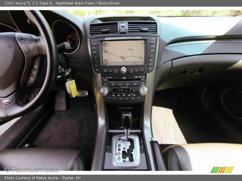 Nighthawk Black Pearl / Ebony/Silver 2007 Acura TL 3.5 Type-S