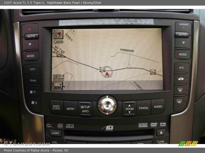 Nighthawk Black Pearl / Ebony/Silver 2007 Acura TL 3.5 Type-S