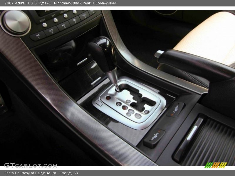 Nighthawk Black Pearl / Ebony/Silver 2007 Acura TL 3.5 Type-S
