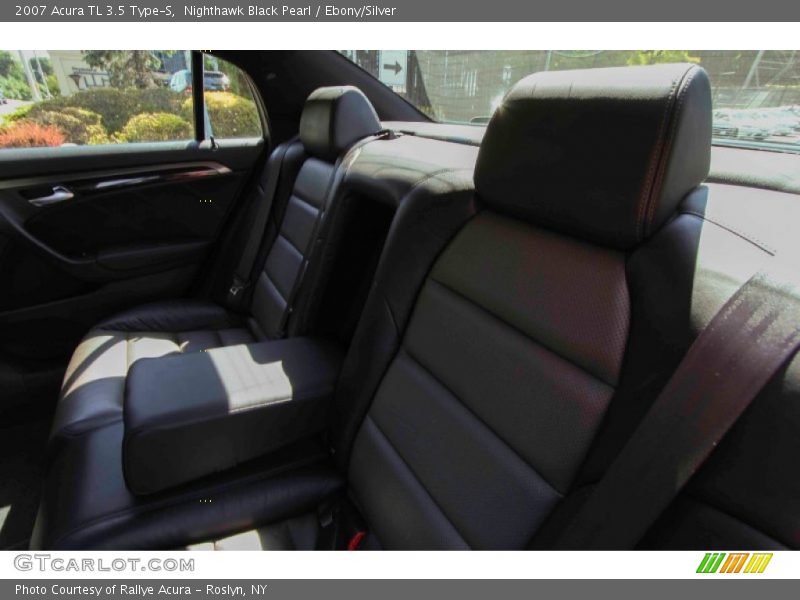 Nighthawk Black Pearl / Ebony/Silver 2007 Acura TL 3.5 Type-S