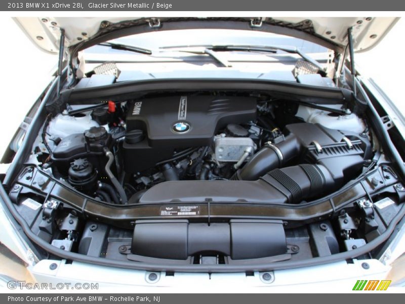 Glacier Silver Metallic / Beige 2013 BMW X1 xDrive 28i