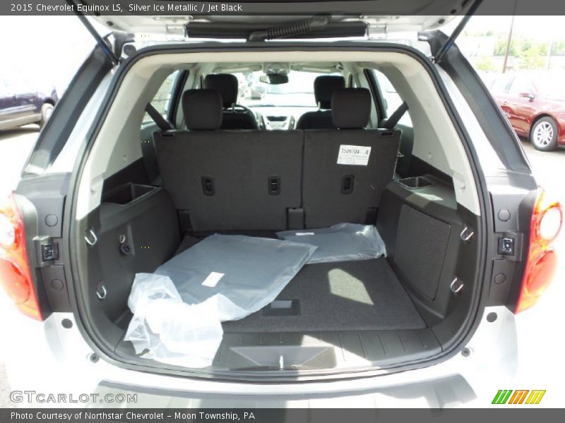 Silver Ice Metallic / Jet Black 2015 Chevrolet Equinox LS
