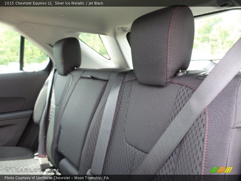 Silver Ice Metallic / Jet Black 2015 Chevrolet Equinox LS