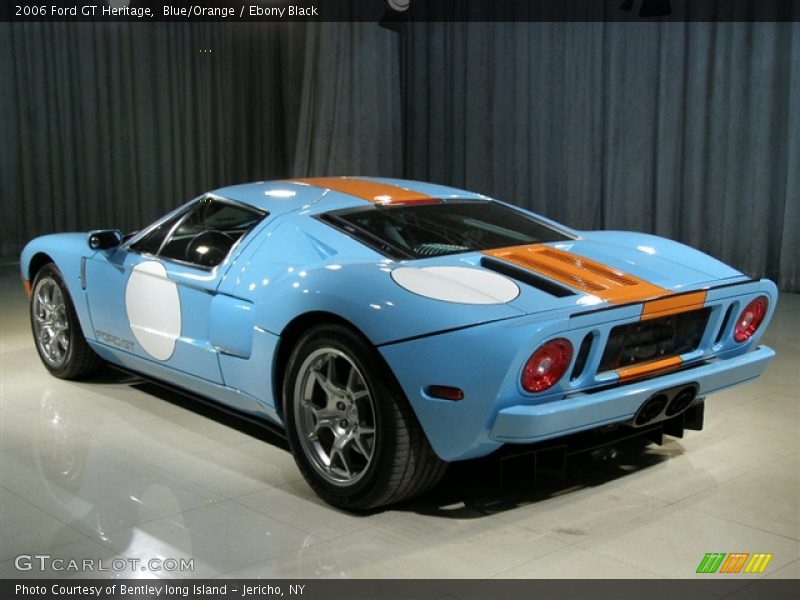 Blue/Orange / Ebony Black 2006 Ford GT Heritage