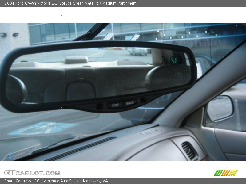Spruce Green Metallic / Medium Parchment 2001 Ford Crown Victoria LX