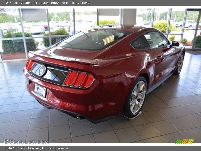 Ruby Red Metallic / Ebony 2015 Ford Mustang GT Coupe