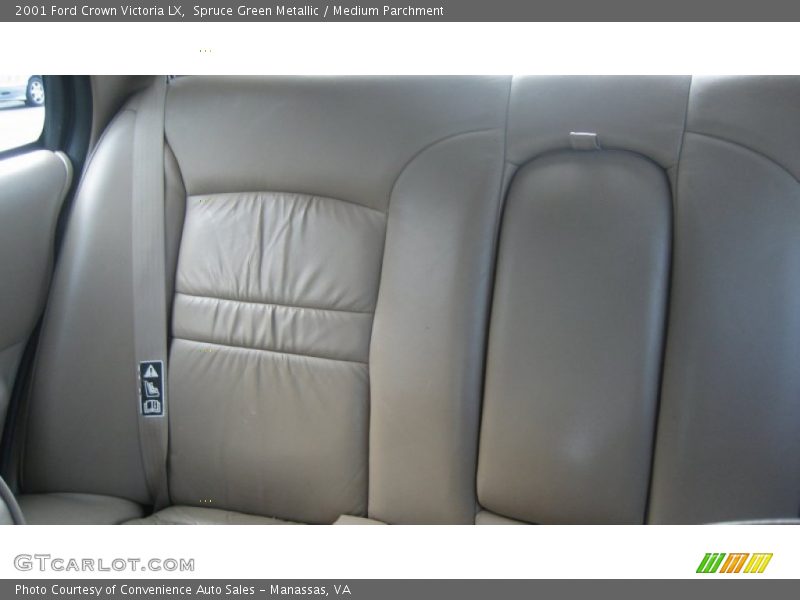 Spruce Green Metallic / Medium Parchment 2001 Ford Crown Victoria LX