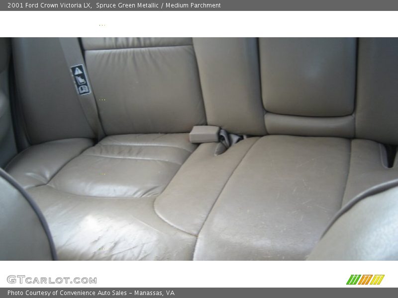 Spruce Green Metallic / Medium Parchment 2001 Ford Crown Victoria LX