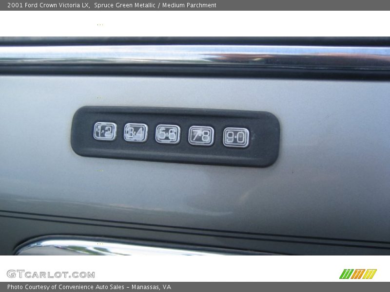 Spruce Green Metallic / Medium Parchment 2001 Ford Crown Victoria LX