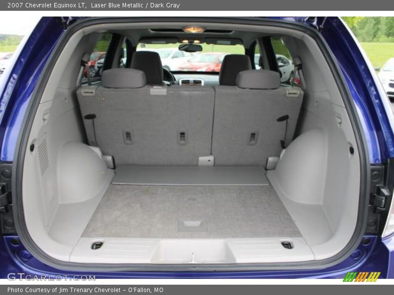 Laser Blue Metallic / Dark Gray 2007 Chevrolet Equinox LT