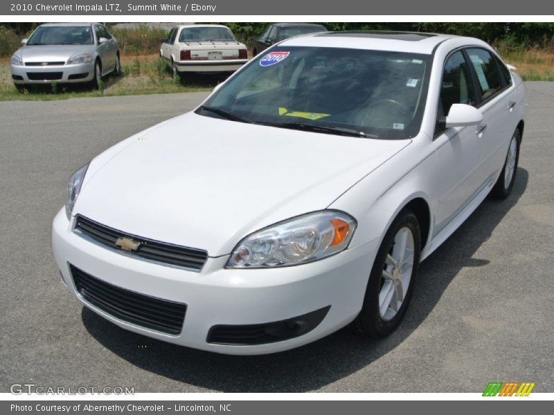 Summit White / Ebony 2010 Chevrolet Impala LTZ