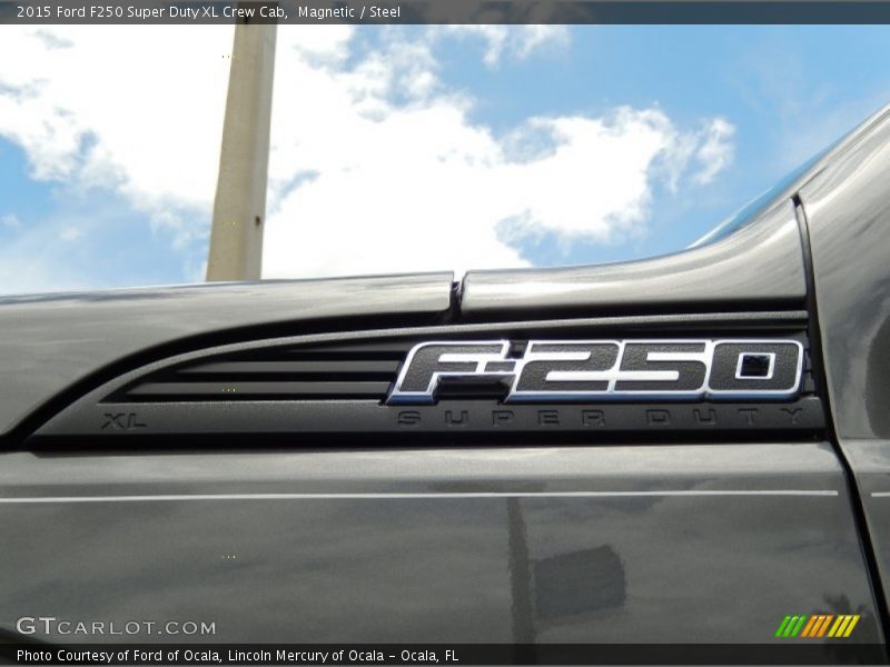 Magnetic / Steel 2015 Ford F250 Super Duty XL Crew Cab