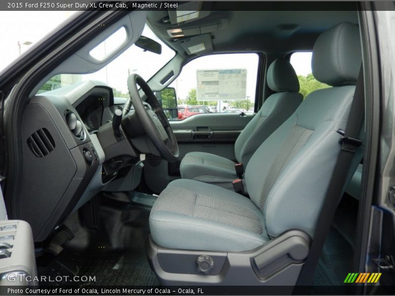 Magnetic / Steel 2015 Ford F250 Super Duty XL Crew Cab