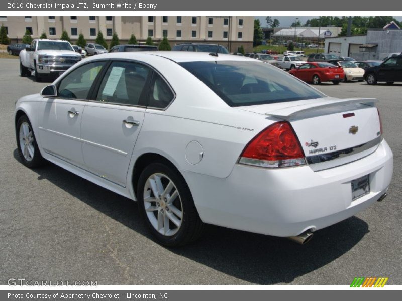 Summit White / Ebony 2010 Chevrolet Impala LTZ