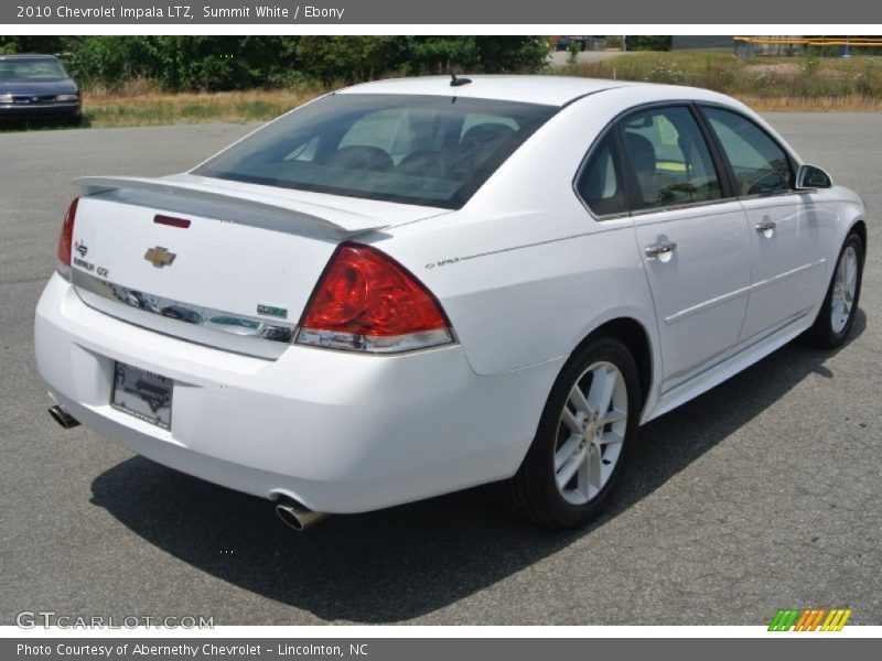 Summit White / Ebony 2010 Chevrolet Impala LTZ