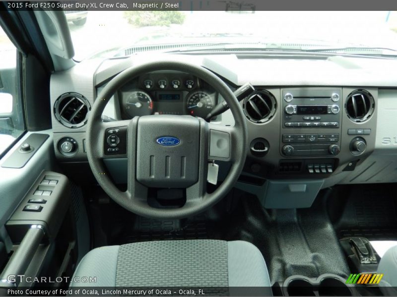 Magnetic / Steel 2015 Ford F250 Super Duty XL Crew Cab