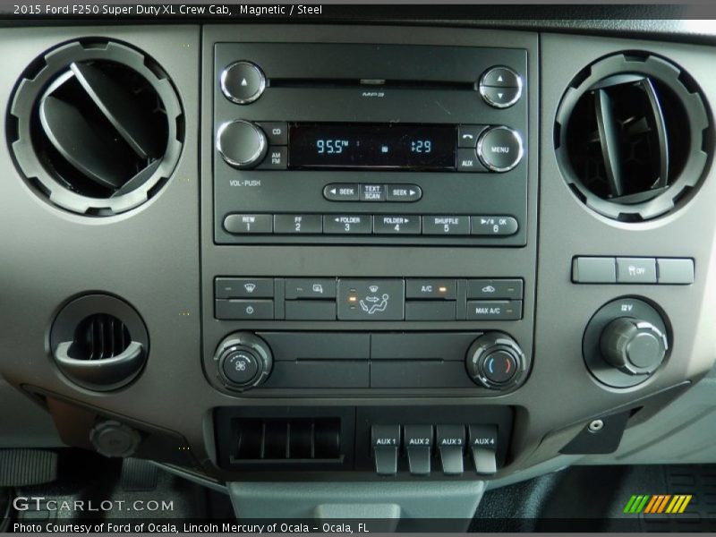 Magnetic / Steel 2015 Ford F250 Super Duty XL Crew Cab