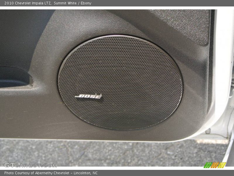 Summit White / Ebony 2010 Chevrolet Impala LTZ