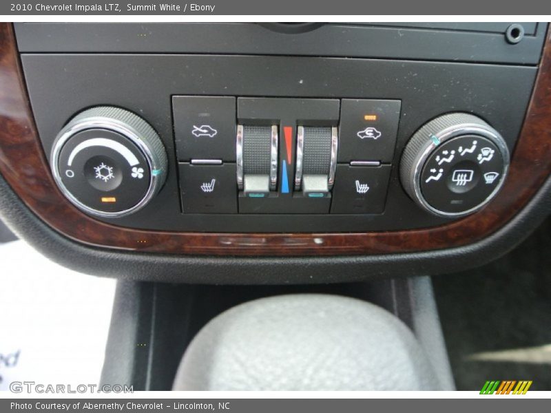 Summit White / Ebony 2010 Chevrolet Impala LTZ