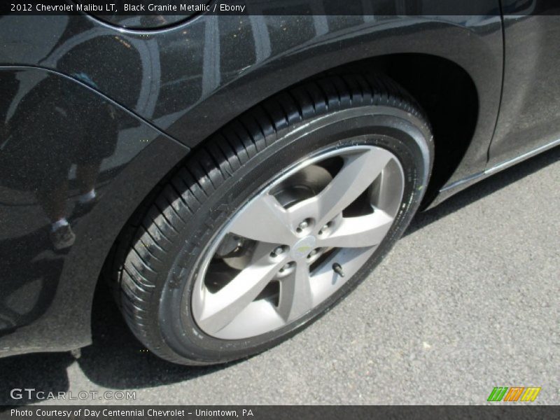 Black Granite Metallic / Ebony 2012 Chevrolet Malibu LT