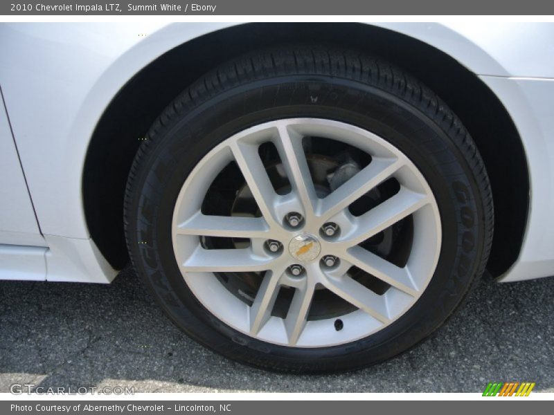 Summit White / Ebony 2010 Chevrolet Impala LTZ