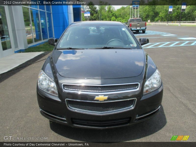 Black Granite Metallic / Ebony 2012 Chevrolet Malibu LT