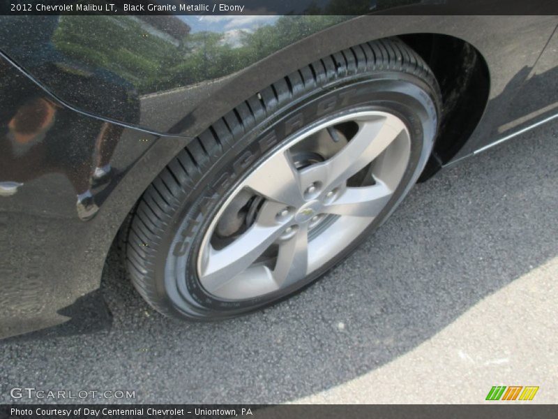 Black Granite Metallic / Ebony 2012 Chevrolet Malibu LT