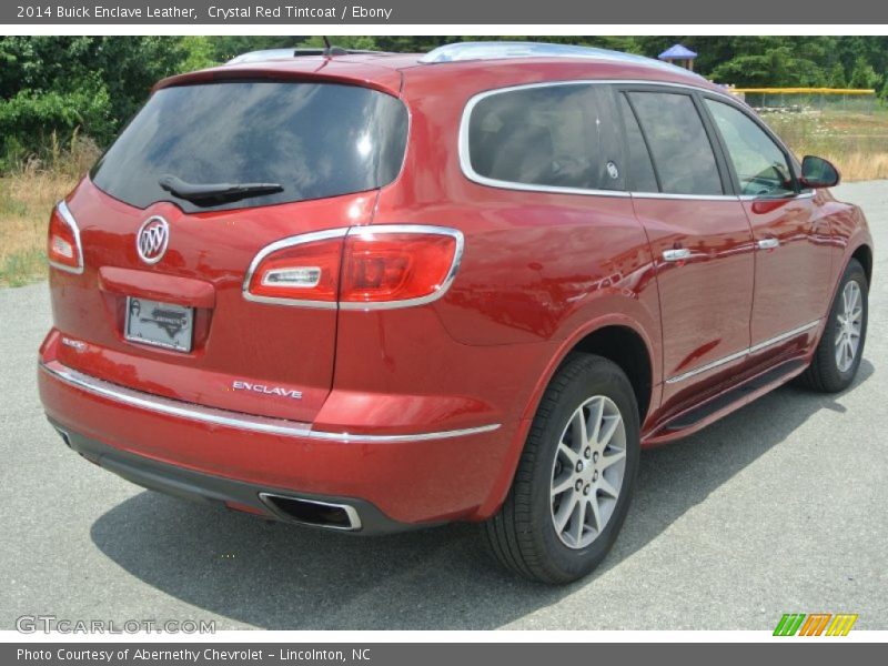 Crystal Red Tintcoat / Ebony 2014 Buick Enclave Leather