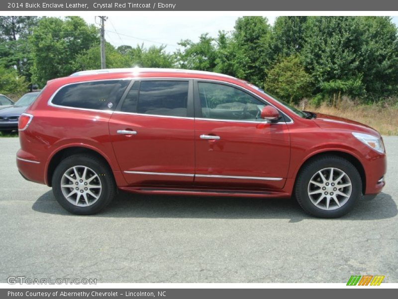 Crystal Red Tintcoat / Ebony 2014 Buick Enclave Leather