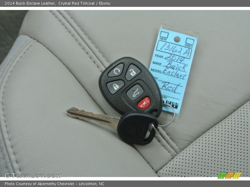 Crystal Red Tintcoat / Ebony 2014 Buick Enclave Leather