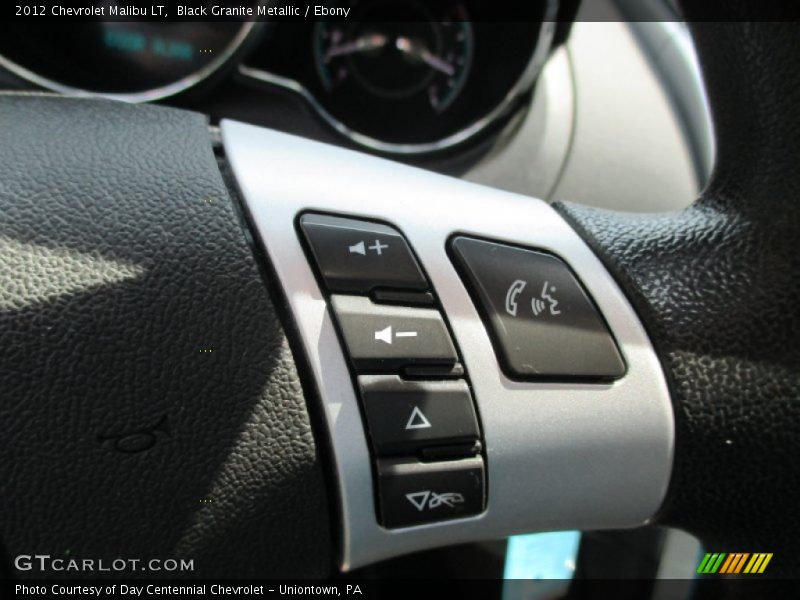 Black Granite Metallic / Ebony 2012 Chevrolet Malibu LT