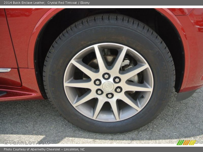 Crystal Red Tintcoat / Ebony 2014 Buick Enclave Leather