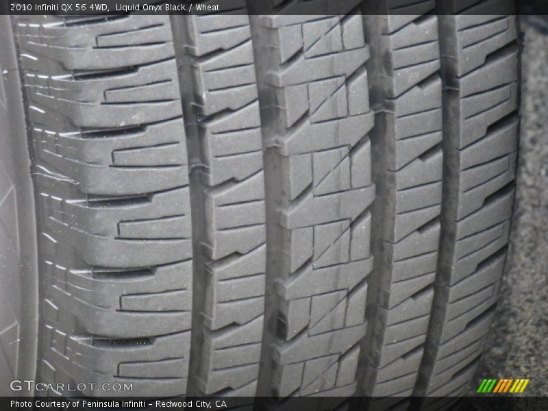 Liquid Onyx Black / Wheat 2010 Infiniti QX 56 4WD