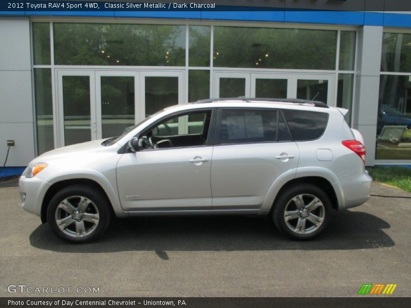 Classic Silver Metallic / Dark Charcoal 2012 Toyota RAV4 Sport 4WD