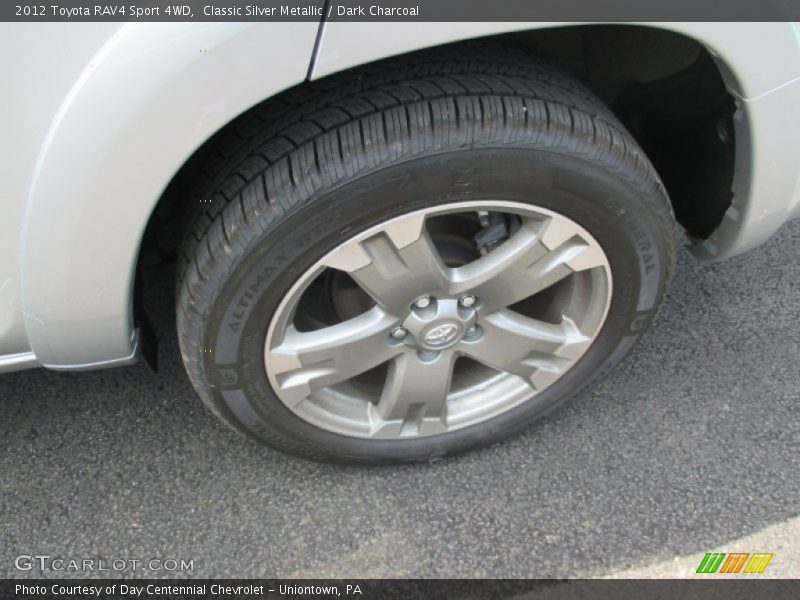 Classic Silver Metallic / Dark Charcoal 2012 Toyota RAV4 Sport 4WD