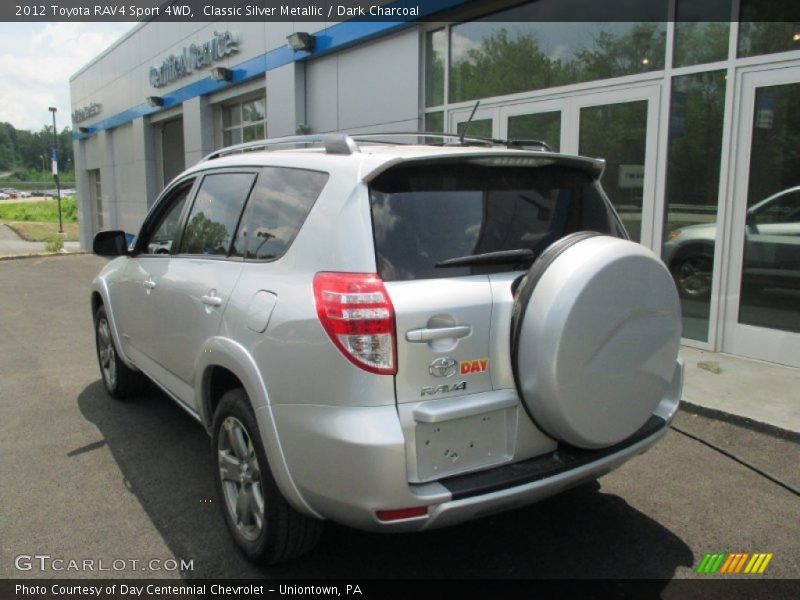Classic Silver Metallic / Dark Charcoal 2012 Toyota RAV4 Sport 4WD