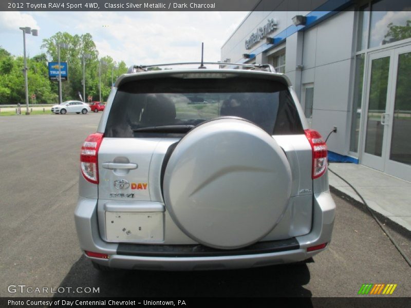 Classic Silver Metallic / Dark Charcoal 2012 Toyota RAV4 Sport 4WD